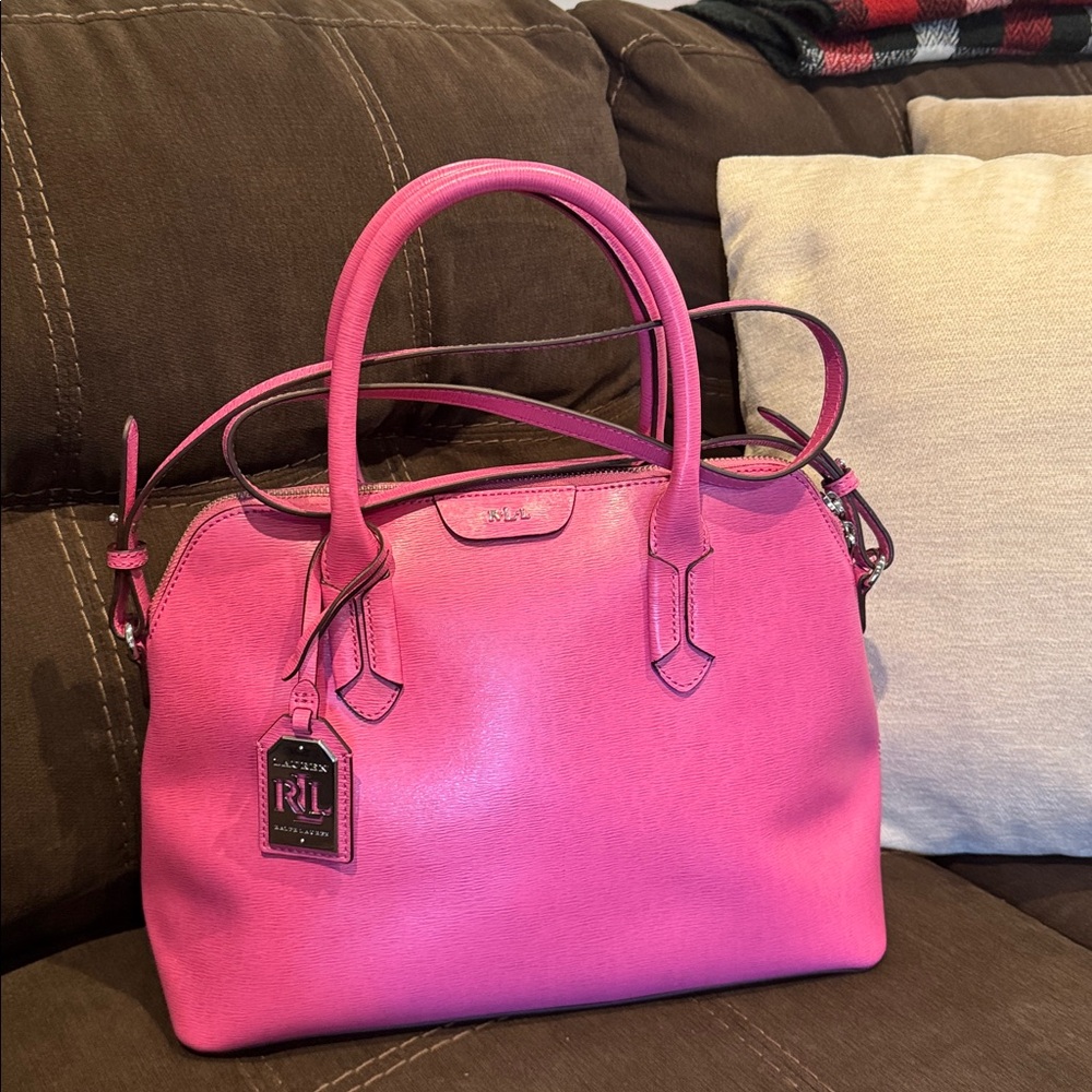 Lauren Ralph Lauren Tate Dome Satchel